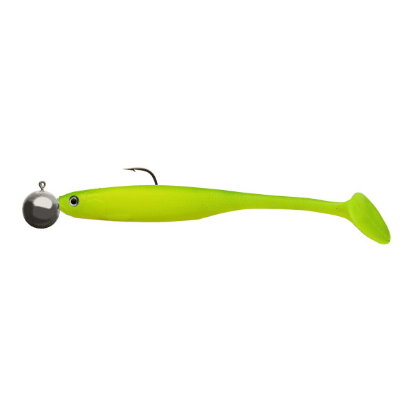 Gumené nástrahy Cormoran Crazy Fin Shad RTF UV lime