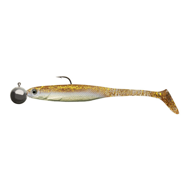 Gumené nástrahy Cormoran Crazy Fin Shad RTF golden seed