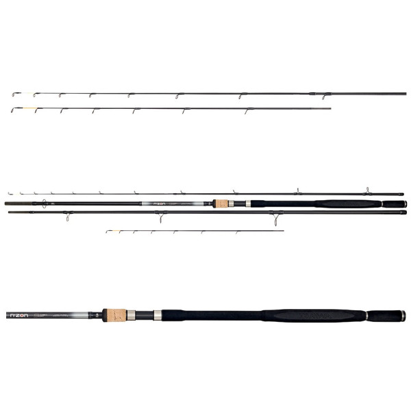 Feeder  feedrový rybársky prút na lov kaprov DAIWA N'Zon Super Slim X Power Carp