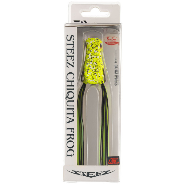 DAIWA Steez Chiquita Frog Splatter Chart gumená nástraha - balenie