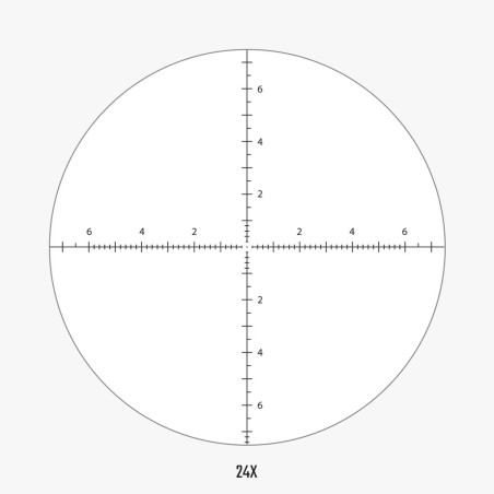 Athlon Puškohľad Midas TAC 6-24x50, Direct Dial, Side Focus, 30mm, APRS2  FFP MIL Reticle