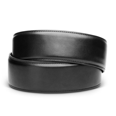 KORE Čierny kožený opasok Garrison 1.75 Bez Pracky